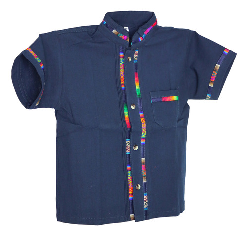 Camisa Guayabera Artesanales Para Niño