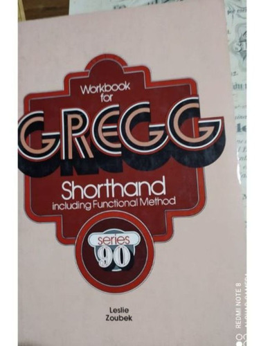Workbook For Gregg