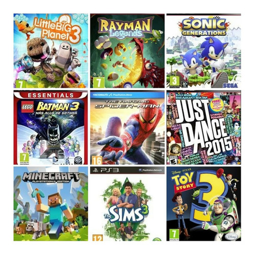 Juegos Ps3 Combo De 7 Juegos Precio Publicado