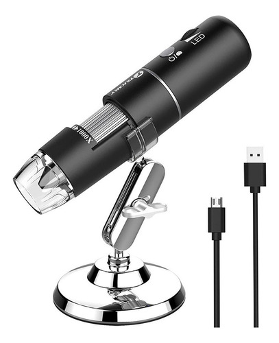Cámara Capilar Óptica Microscopio 1600x 2.0 Mpx Lupa Android