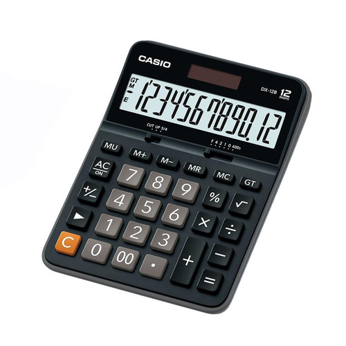Imagen 2 de 2 de Calculadora De Escritorio Casio Dx-12b