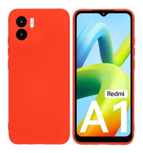 Protector Silicone Case Para Xiaomi Redmi A1 Cubre Cam 