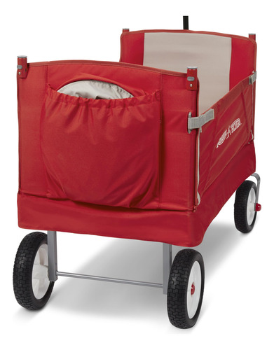 Radio Flyer Plegable, 3 En 1, Todoterreno, Ez Fold, Con Told