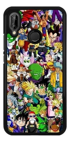 Funda Protector Para Huawei Dragon Ball Tapiz Personajes