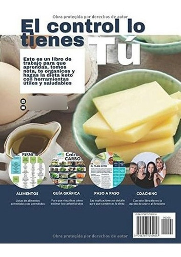 Plan Keto Libro De Trabajo - Ramos, Dr Tatiana, de Ramos, Dr Tati. Editorial Independently Published en español