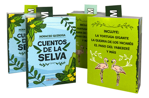 Cuentos De La Selva | Libritos Souvenirs | 10 Minilibros