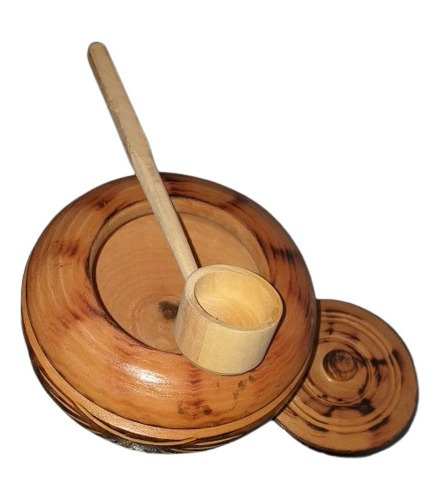 Farinheiro De Madeira Artesanal