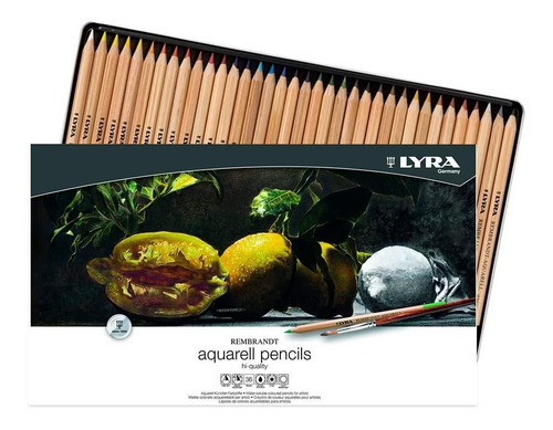 Lyra Rembrandt Aquarell Set 36 Lápices De Colores