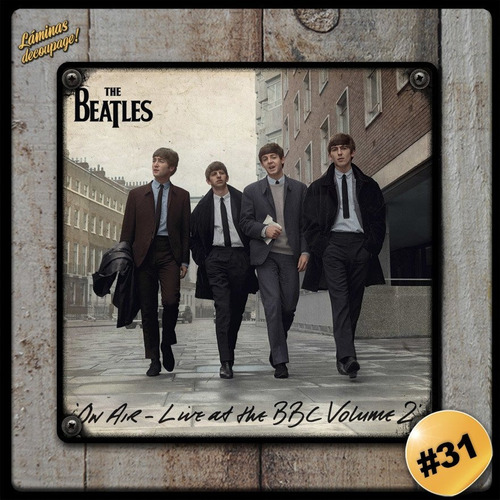#31 - Cuadro Decorativo Vintage / The Beatles