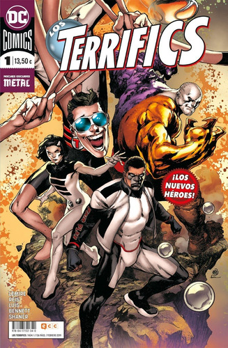 Imagen 1 de 1 de Terrifics Vol.1 - Evan Shaner, Jeff Lemire - Ecc