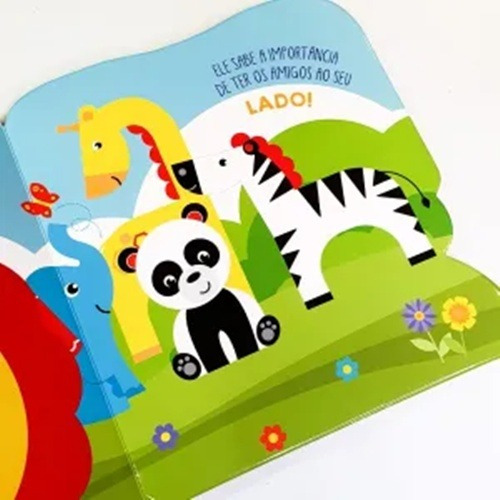 Livro Fisher Price Como É Bom Ter Amigos Capa Dura Ciranda