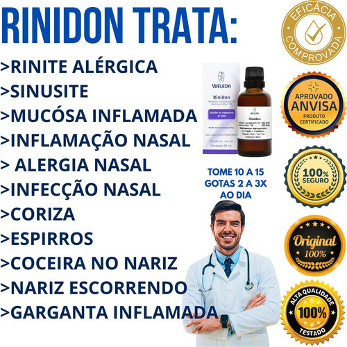Melhore Da Rinite E Sinusite Rápido Com Rinidon
