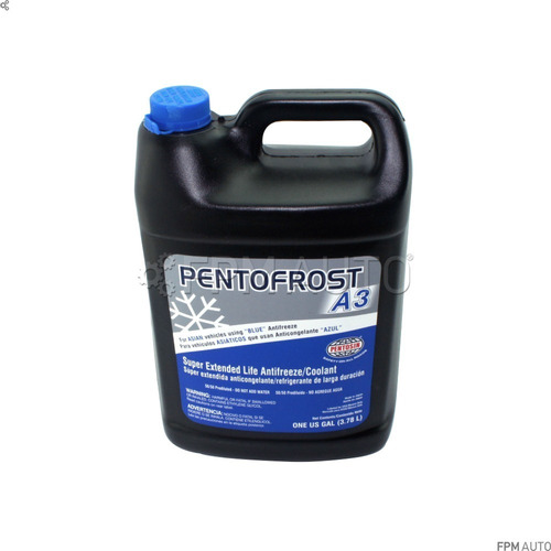 Anticongelante Pentofrost A3 Azul Asiaticos Honda Acura Suba