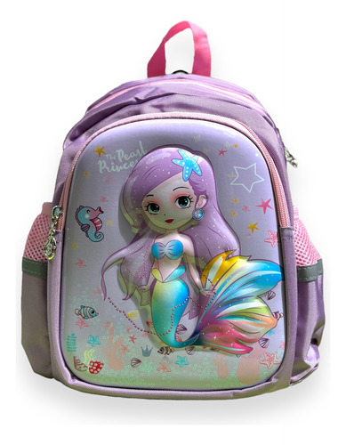 Morral Infantil Escolar Dinosaurio Sirena  Mochila 