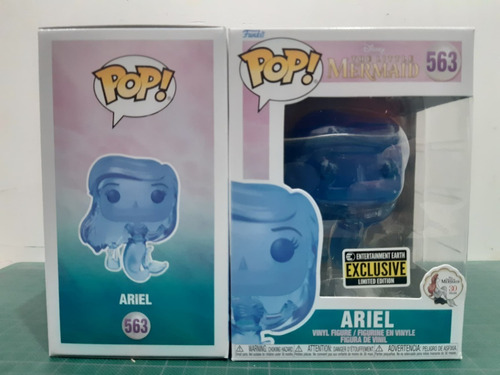 The Little Mermaid: Ariel Blue Translucent Pop! Ee Exclusive (Usado)