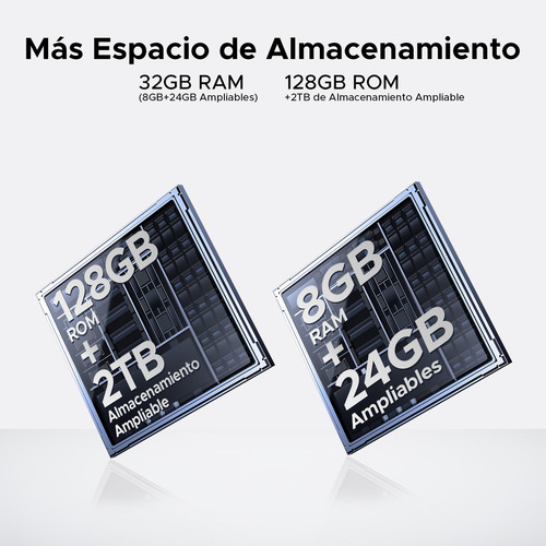 Doogee Note 59 Celular 5g 6250 mAh Android 15 6.75 HD+ 120 Hz 8 GB Ram +128 GB Rom NFC Cámara 16 MP