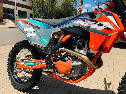 Imagem 9 de 15 de Ktm Sxf 450 - Partida Elétrica - 2015 Muito Nova !!!