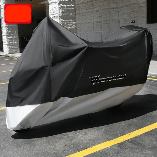 Imagen 2 de 10 de Funda Impermeable Para Motocicleta Universal