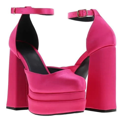 Zapatos De Tac n Mujer Modernos Hermosos Plataforma Cuotas sin