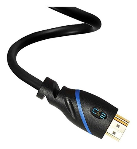 Cable Hdmi Cye De Alta Velocidad Con Ethernet Negro (3 Pies