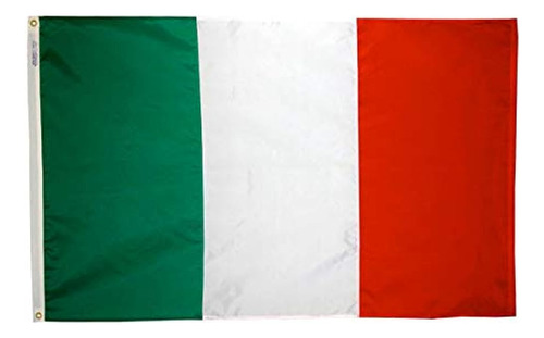Annin Flagmakers Italia Bandera Usa-made Según Las Especific