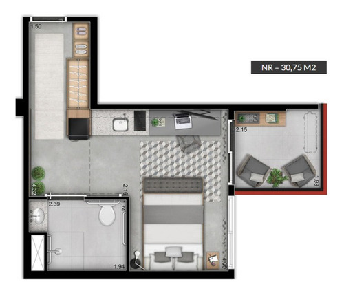 Imagem 17 de 19 de Studio Residencial Para Venda, Indianópolis, São Paulo - St7013. - St7013-inc