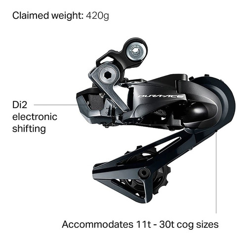 Desviador Trasero Shimano Dura Ace Di2 R9150 Caja Corta Ss
