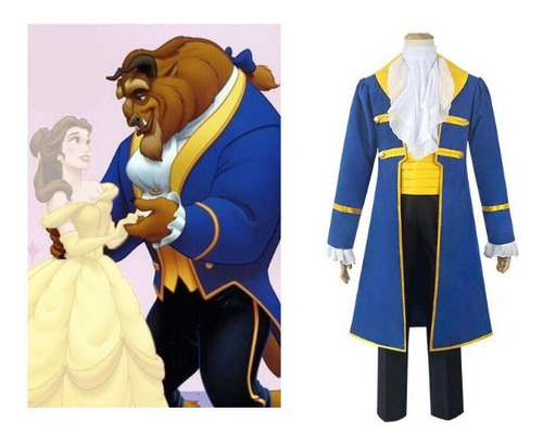 Traje De Cosplay Del Príncipe De La Bella Y El Hombre