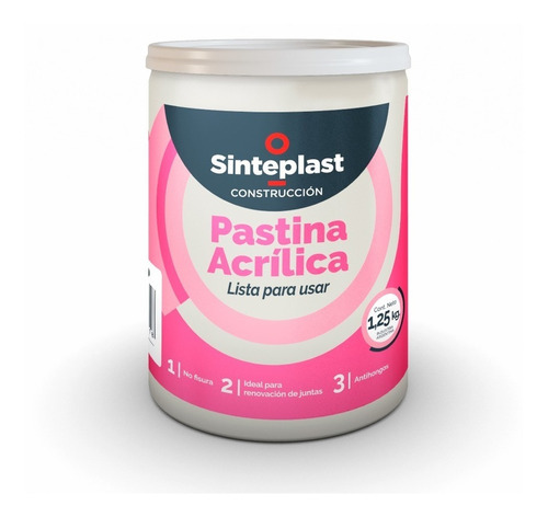 Pastina Acrilica Sinteplast Lista Para Usar | +6 Colores