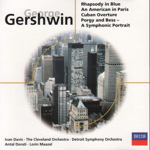 Gershwin Rhapsody In Blue + Cd Nuevo Y Cerrado !