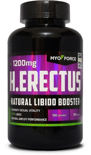 H.erectus 100 Tab Estimulante Horny Goat Myo Force Importado