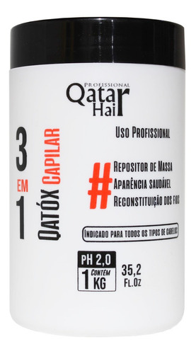 Qatóx Capilar Qatar Hair Qatox 1kg