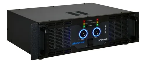 comprar Amplificador De Potência Oneal Op 3600 2 Canais 700 Wrms Cor Preto Potência de saída RMS 700 W