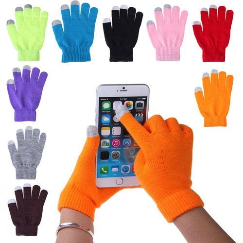 Guantes Touch Screen Toca Pantalla iPhone Samsung LG Huawei