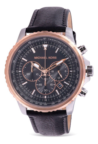 Reloj  Para Hombre Mk8905 De Cuarzo Con Cronógrafo Y