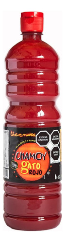 Salsa Chamoy Gato Rojo 1l Charamusca