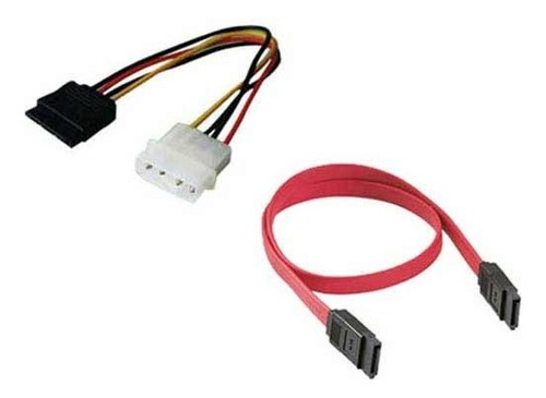 Cable Sata De Datos + Cable Sata De Poder. En Of Worldmaster