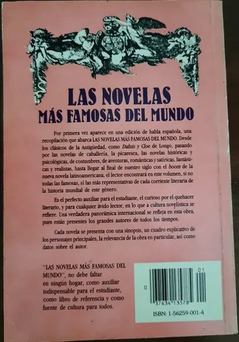 Las Novelas Más Famosas Del Mundo (Usado)