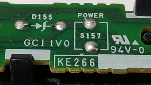 Botonera Tv Sharp Lc-37d64u Ke266 Fe266wj (Usado)