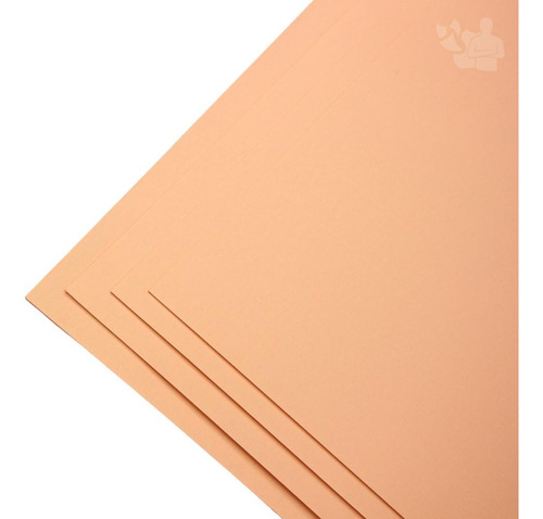 Papel Vergê (coral) 180g A4 20 Folhas