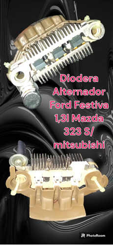 Diodera Alternador Ford Festiva/ Mitsubishi Mf Mx/ Mazda 323