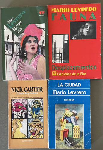 Mario Levrero. Lote Primeras Ediciones. La Ciudad Y Más (Usado)