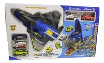 Comprar Avión De Rescate Porta 5 Vehículos Juguete Para Niños