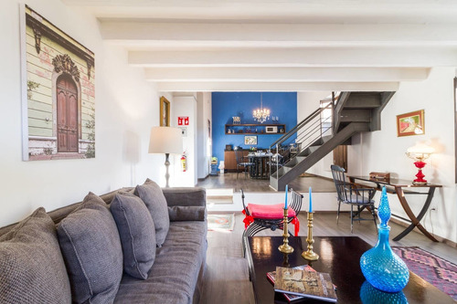 Imagen 4 de 12 de Loft En Casa Colonial Histórica Con Alberca Y Terraza