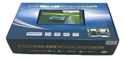 Pantalla Mp5 Para Vehiculo 9 Pulgadas Mp3 Mp4 Retroceso