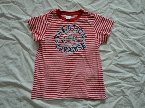 Remera Broer Grisino Mimo Cheeky Rayada Rojo Y Blanco Niño