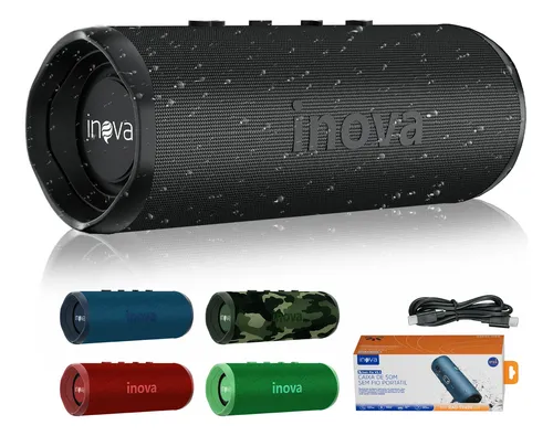 Caixa De Som Bluetooth Tws Estéreo Alta Hifi Longa Duração Preto 5v