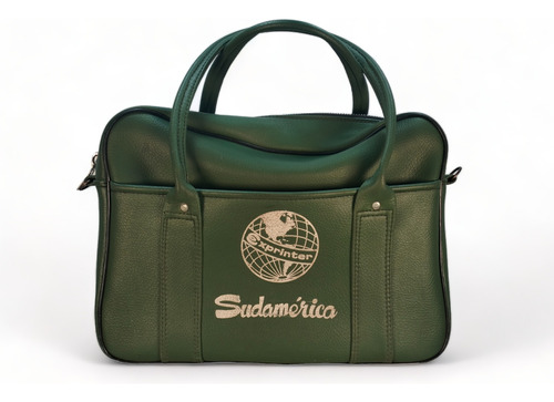 Bolsa Deportiva Verde Vintage 