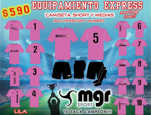 Equipos Expres 2019 - Mgr Sport Oficial