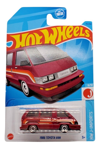 Hotwheel Toyota Van 1986 (j-imports 6/10) Año 2024